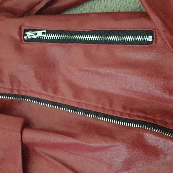 Faux Leather Jacket - Picture 2 of 4